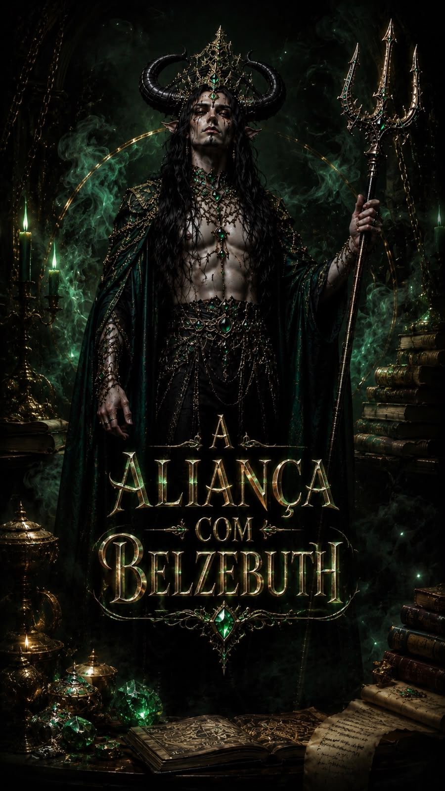 Flyer do ritual A Aliança com Belzebuth