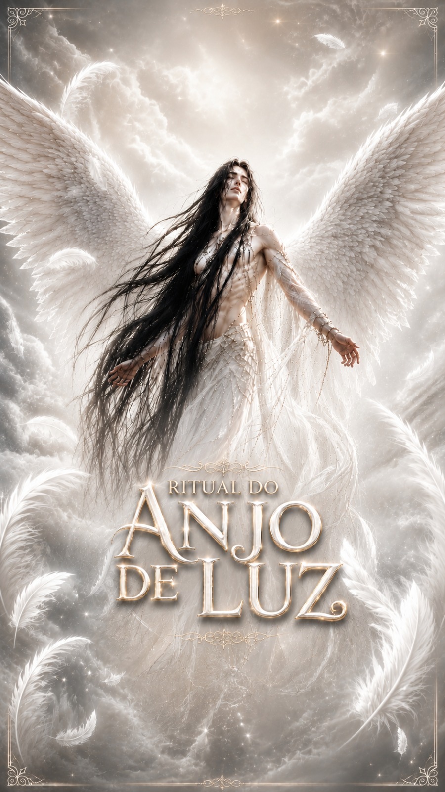 Flyer do ritual Ritual do Anjo de Luz