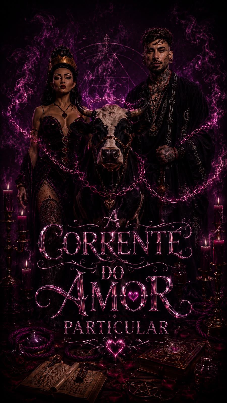 Flyer do ritual A Corrente do Amor — Particular