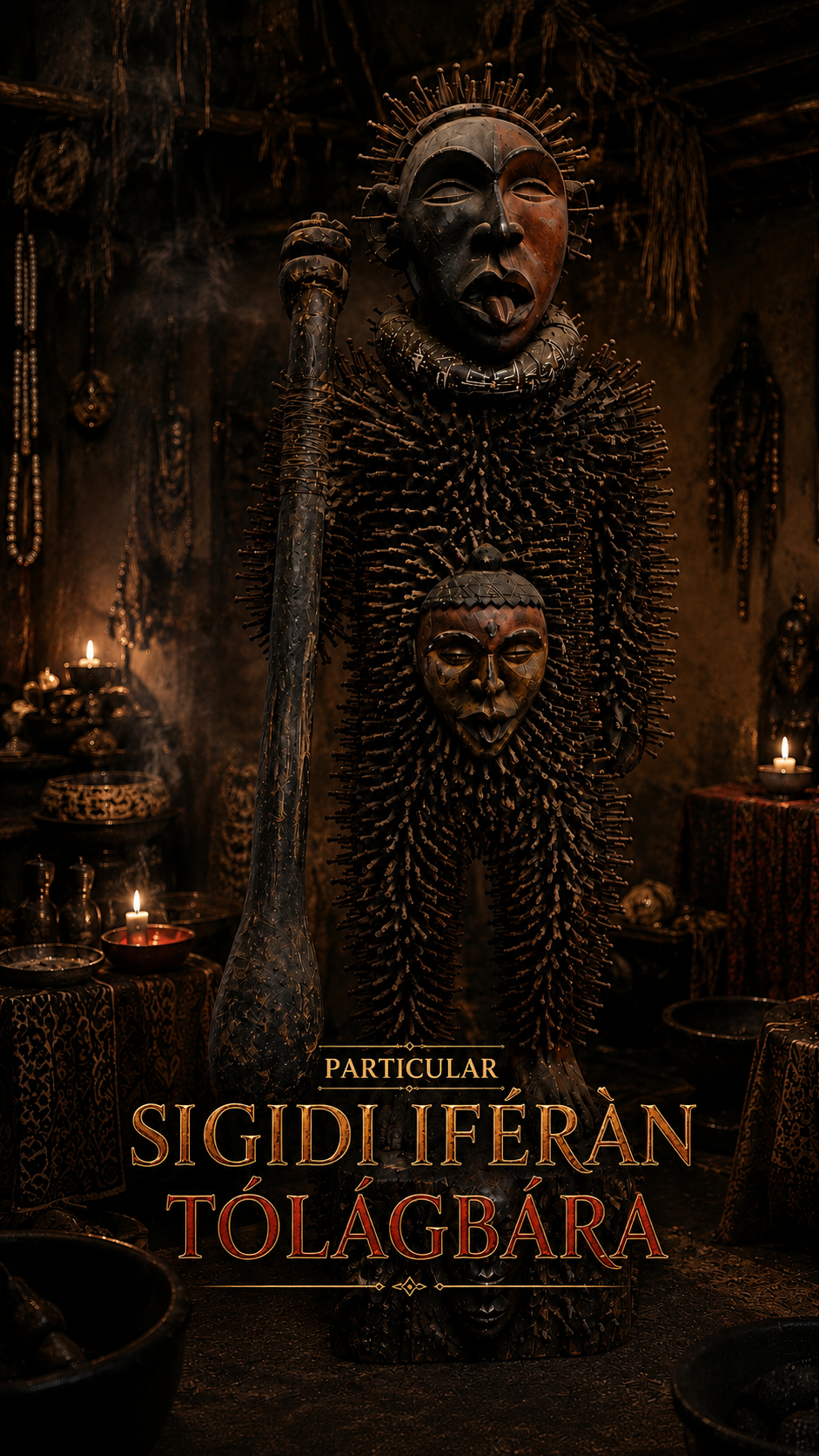 Flyer do ritual Sigidi Ìfẹ́ràn Tólágbára Particular