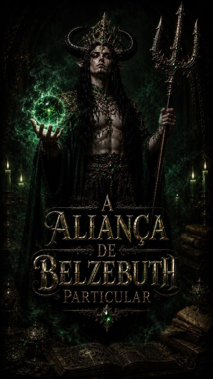 Flyer do ritual particular pacto com belzebuth