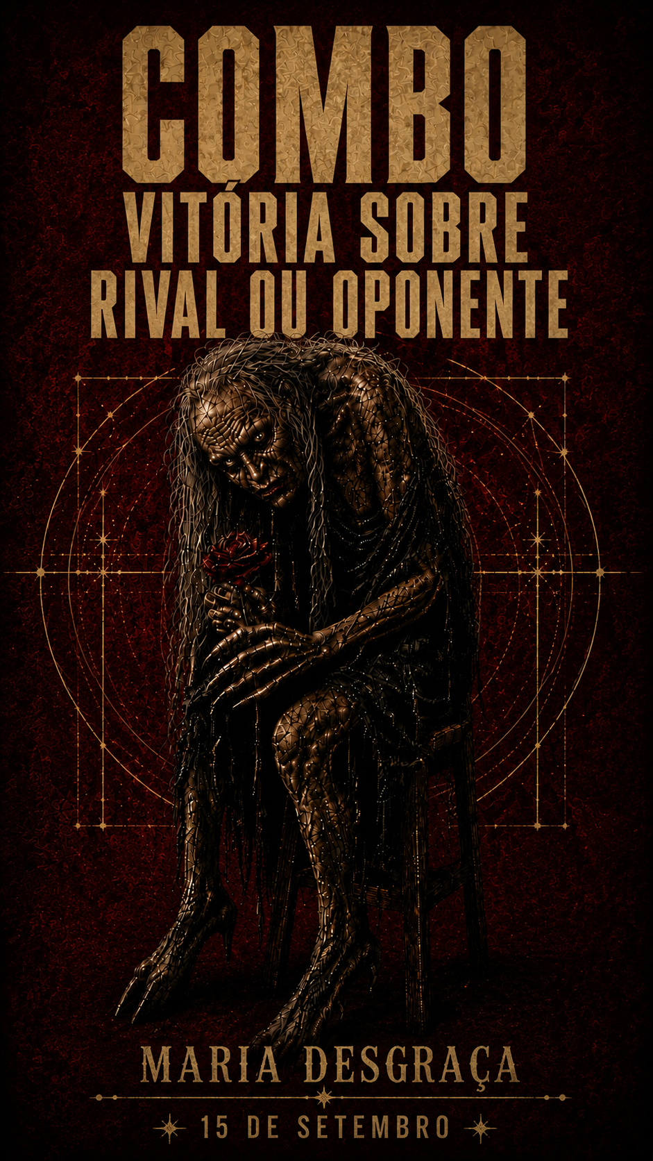 Flyer do ritual Combo Vitória Sobre Rival ou Oponente